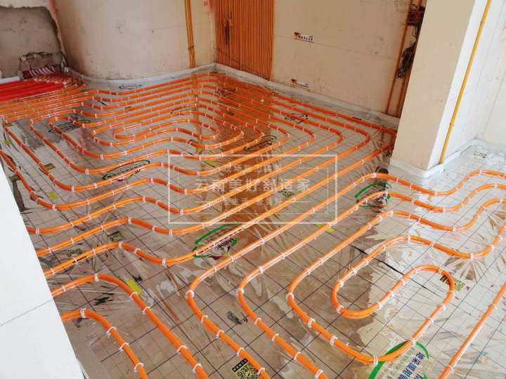 同德极少墅 水暖盘管 - 地暖,净水,新风,空调,管道